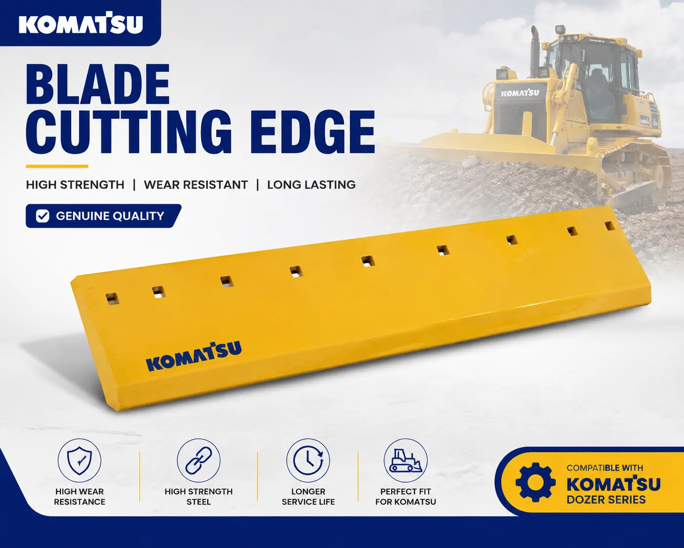 Komatsu Blade Cutting Edge